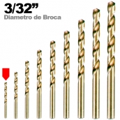 Mecha Broca Para Metal 3/32