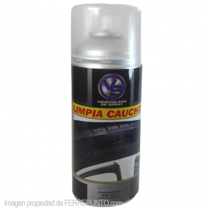 Spray Limpia Caucho marca VS 440ml