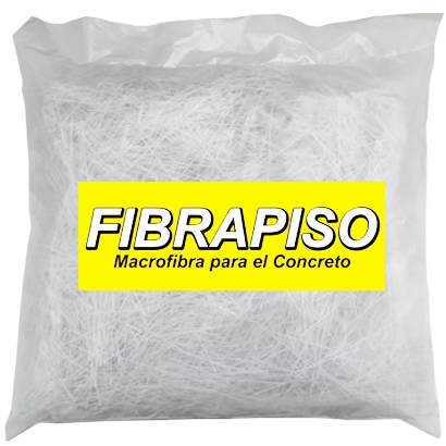 Fibra para Concreto Sustituto de la Malla Truckson Cimalla marca FIBRAPISO 1kg