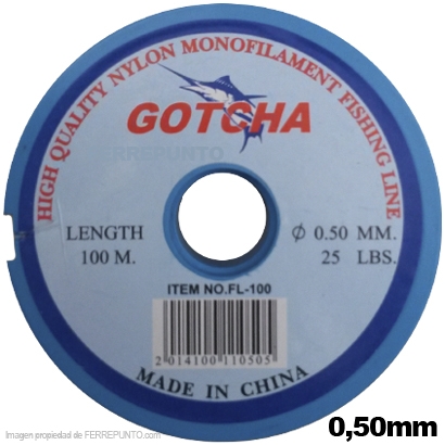 Nylon de Pesca Carreto 0,50mm 100 metros