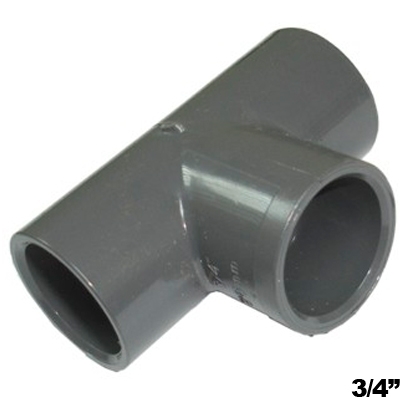 Tee 3/4 Pulgada De Pega