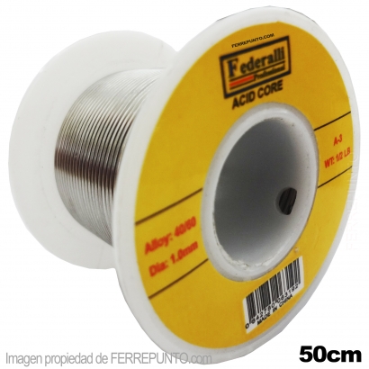 Estaño x 50cm marca FEDERALLI