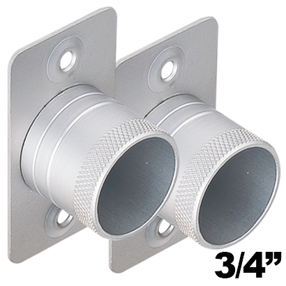 Soporte de Cortina Recto de 3/4 Pulgada UNIDAD