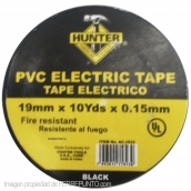 Teipe electrico marca Hunter 3/4 x 10m Pequeño