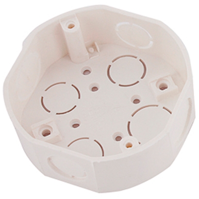 Cajetin Octogonal De Pvc Para Electricidad