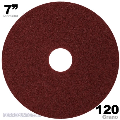 Disco De Lija 7 Pulgadas Grano 120