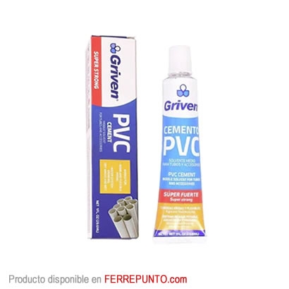 Pega PVC Griven 29ml en barra