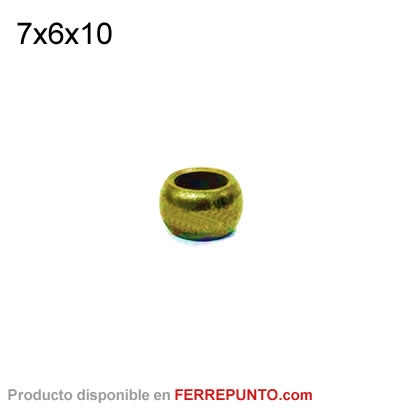 Bocina para ventilador mini Paton de bronce 7x6x10 Nº 13