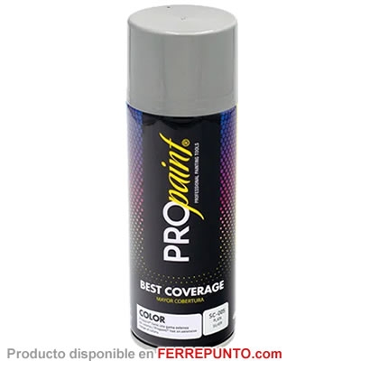 Spray Pro Paint de 400ml GRIS