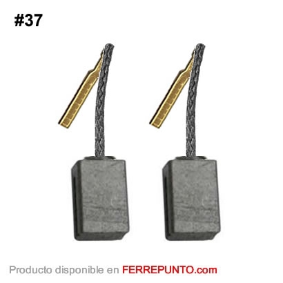 Carbon para Esmeril por PAR Nº 37