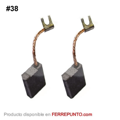 Carbon para Esmeril por PAR Nº 38