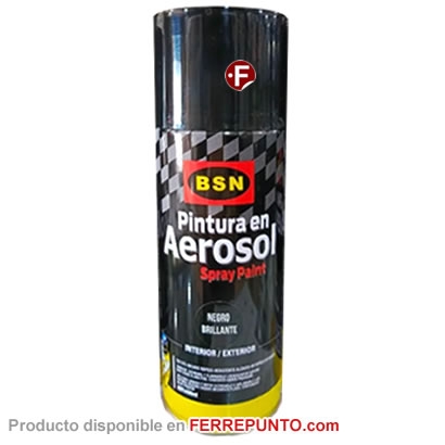Spray BSN de 450ml NEGRO BRILLANTE
