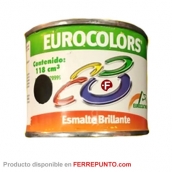 Pintura Sapolin Negro Brillante 118ml Eurocolors Zapolin