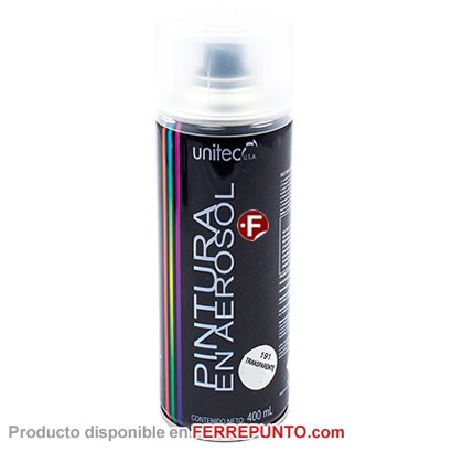 Spray Unitec de 400ml TRANSPARENTE