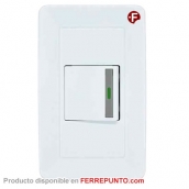 Interruptor Sencillo para empotrar Voltage