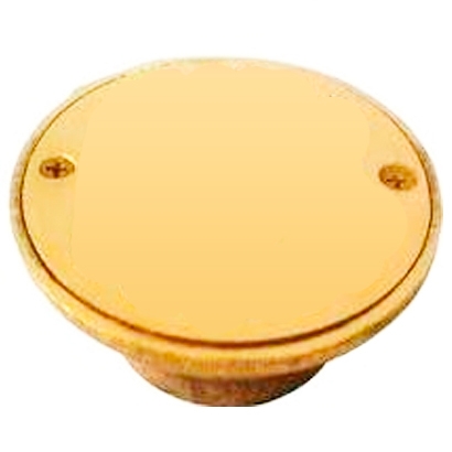 Rejilla Tapa Ciega de 2 Pulgadas de Bronce