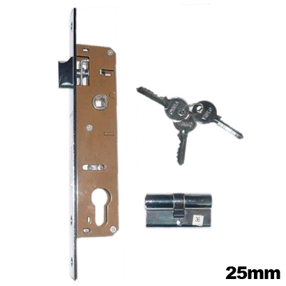 Cerradura de 25mm para Embutir 1 Paso