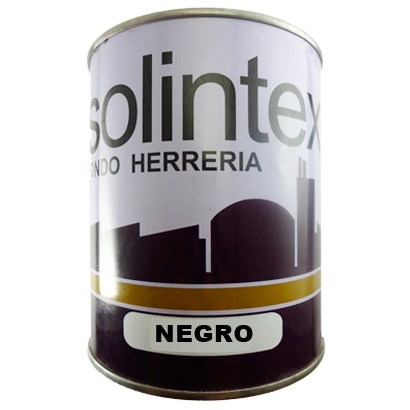 Fondo de Herreria Solintex 1/4 Gl NEGRO