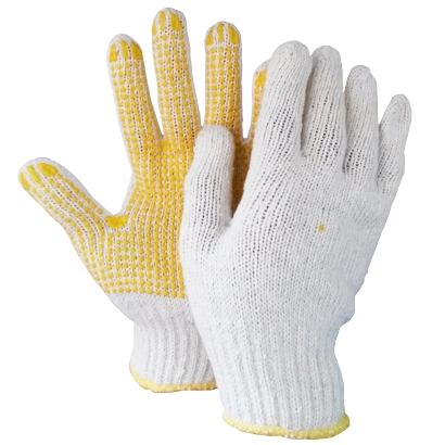 Guantes Tejidos con Puntos Pepitas Pesado (Par)