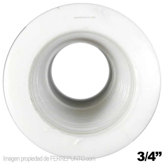 Anillo 3/4 Pulgada Plastico Rosca