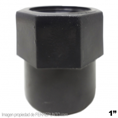 Conector 1 Pulgada Rosca Pega Hembra
