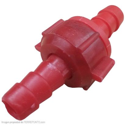 Pico de plastico Hembra y Macho 3/4 para Manguera de Culebra